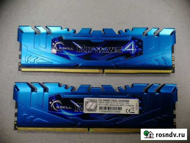 Оперативная память DDR4 4Gb G.skill 3000MHz Абакан - изображение 1