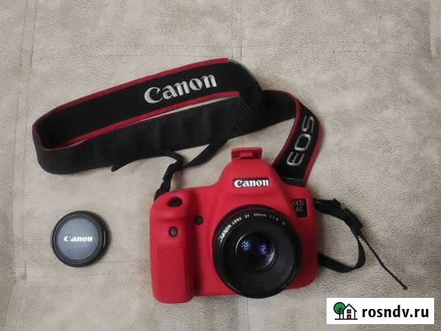 Зеркальный фотоаппарат Canon EOS 6D Кit (EF 50mm f Курск - изображение 1