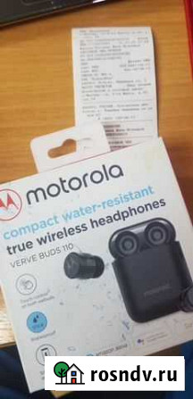 Беспроводные наушники Motorola Verve Buds 110 Курган - изображение 1
