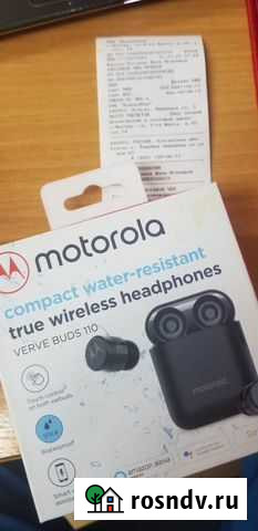 Беспроводные наушники Motorola Verve Buds 110 Курган - изображение 1