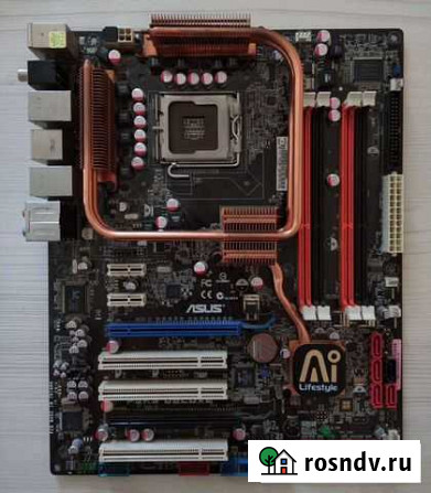 Материнская плата asus P5K3 Deluxe Белогорск - изображение 1