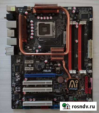 Материнская плата asus P5K3 Deluxe Белогорск - изображение 1