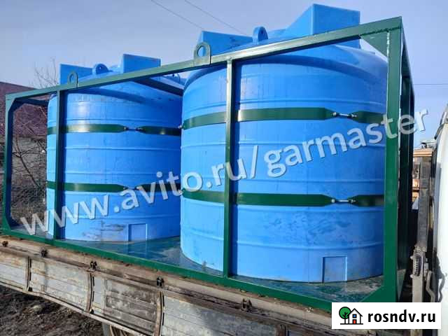 Емкость пластиковая для перевозки воды Рузаевка - изображение 1