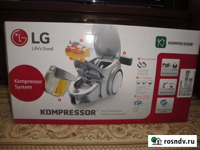 Пылесос LG Kompressor VC 83101uhaq Омск - изображение 1