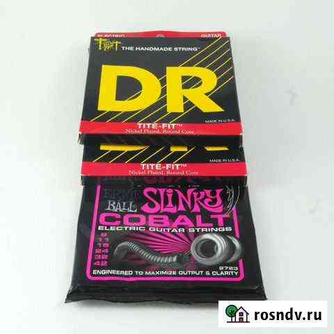 Струны для электрогитары Ernie Ball Cobalt DR USA Омск