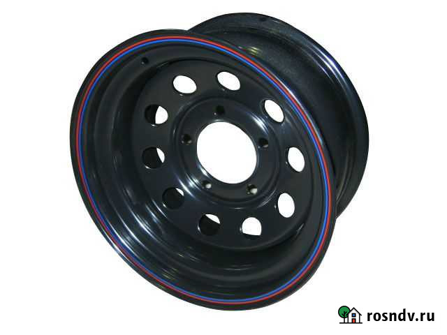 Диск усиленный УАЗ стальной черный 7xR16 ET-3 Екатеринбург - изображение 1