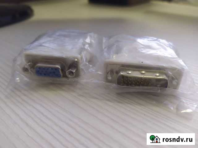 Переходник адаптер VGA-DVI-D (1мин м.Котельники) Котельники - изображение 1
