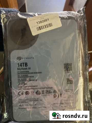 Жесткий диск 14 тб новый Иркутск - изображение 1
