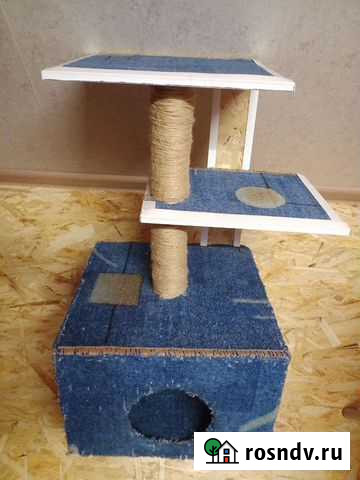 Кошкин домик с когтеточкой Арзамас - изображение 1