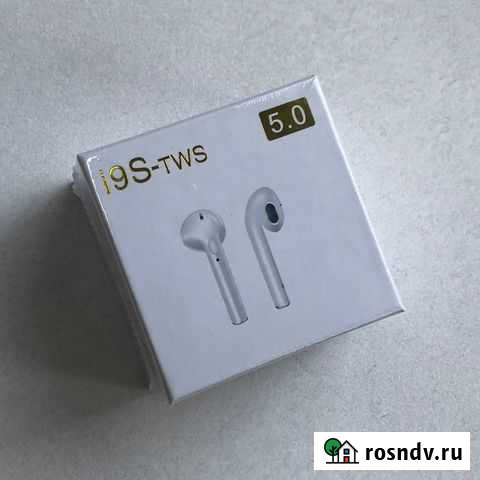 Беспроводные наушники i9S-TWS Омск - изображение 1