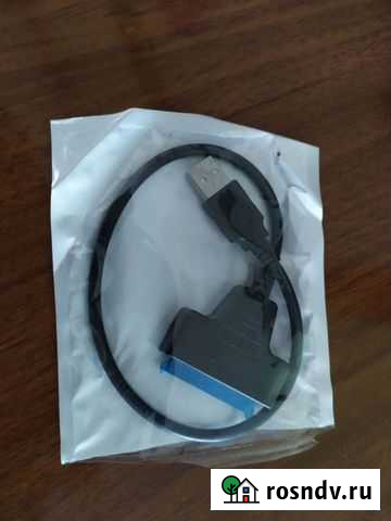 Кабель-переходник USB2.0 на SATA 22pin Каспийск - изображение 1