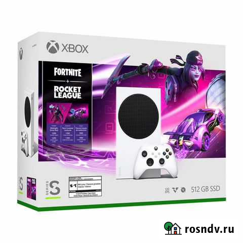 Xbox Series S + Fortnite + Rocket League (Новая) Тула - изображение 1