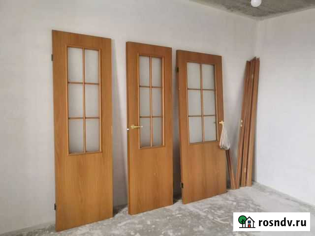 Дверь из новостройки 60*2шт и 1-80 без стекла Ярославль - изображение 1