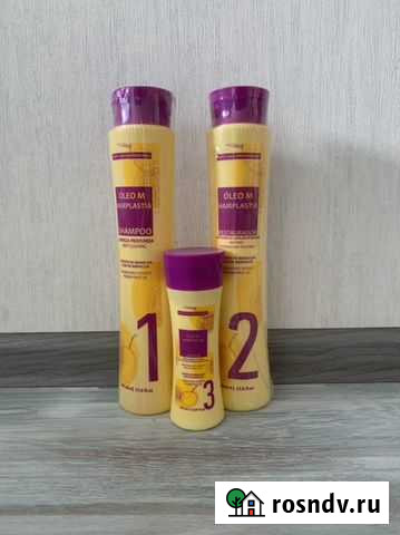 Набор кератиновое выпрямление oleo m Хабаровск - изображение 1
