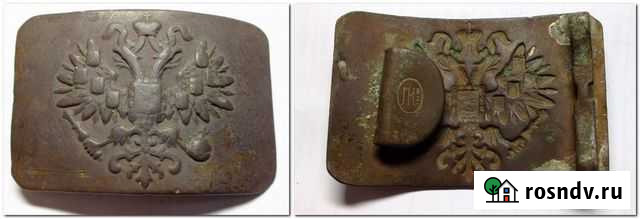 Пряжка пехотная риа Тула - изображение 1