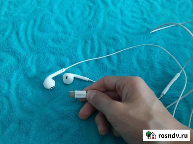 Наушники с разъёмом type-c Нефтекамск - изображение 1