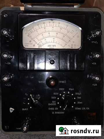 Ампервольтомметр аво-5м1 Мытищи - изображение 1