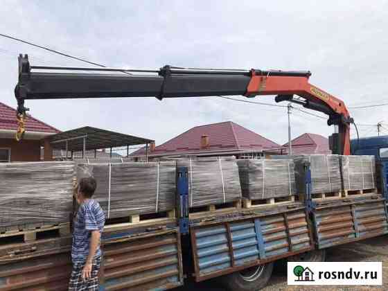 Услуги манипулятор борт 10-13 тонн, кму Краснодар