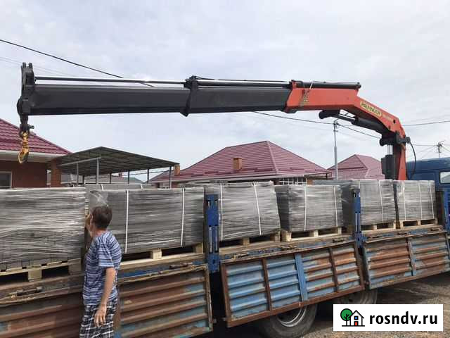 Услуги манипулятор борт 10-13 тонн, кму Краснодар - изображение 1