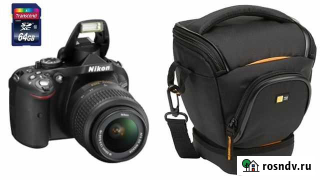 Фотоаппарат Nikon D5200+сумка+карта памяти Лениногорск - изображение 1