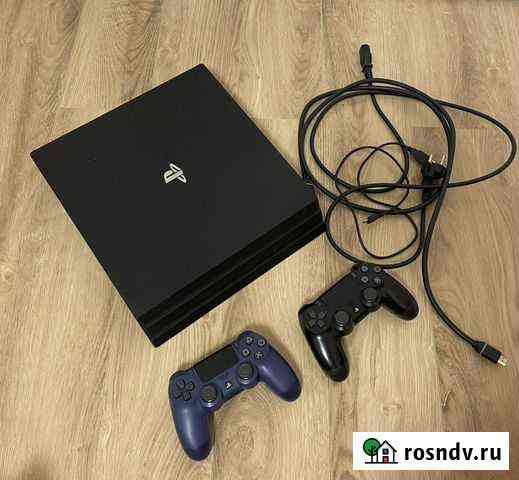Sony PS4 pro 2 джойстика +153 игры Реутов