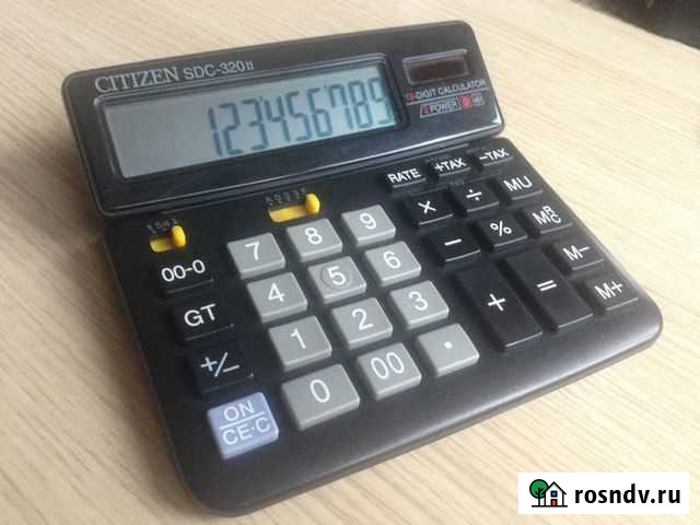 Калькулятор citizen SDC-320 II Тула - изображение 1