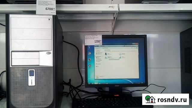 Компьютер комплект Intel. Монитор 17 Белгород - изображение 1