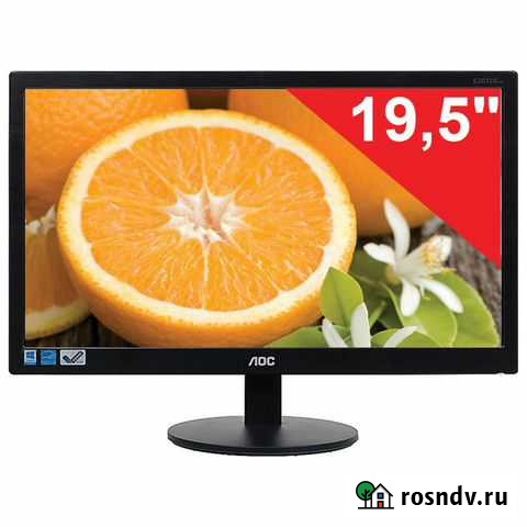 Монитор 19,5 AOC E2070SWN Калининград - изображение 1