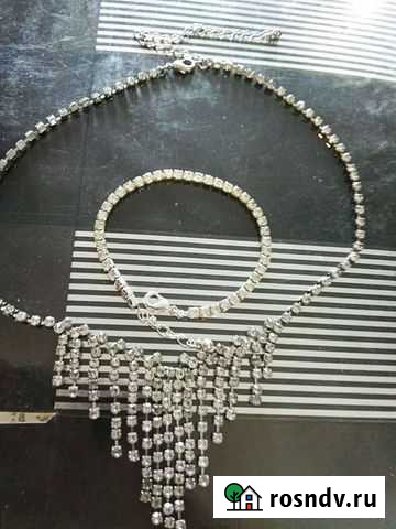 Шикарный набор из фионита Мичуринск - изображение 1