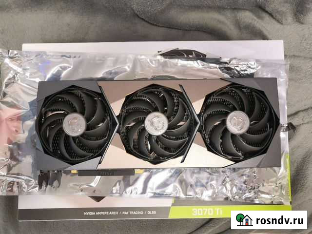 Видеокарта MSI suprim x rtx 3070ti Кострома - изображение 1