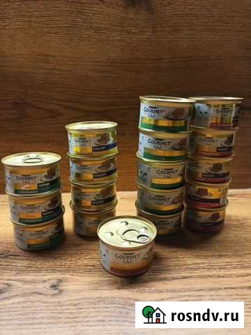 Корм для кошек. Паштет Gourmet Петрозаводск - изображение 1