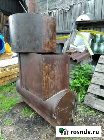 Печь для бани с баком для воды Слюдянка - изображение 1
