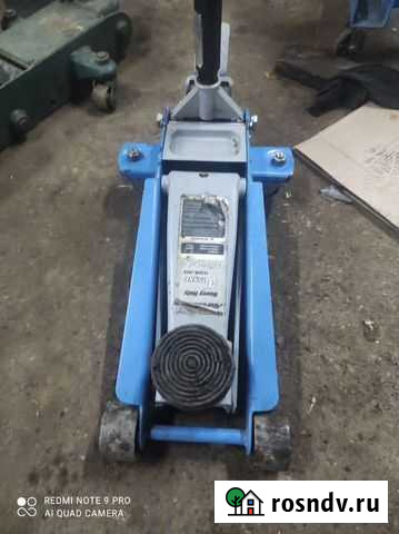 Домкрат гидравлический подкатной 3 тонны Рославль - изображение 1