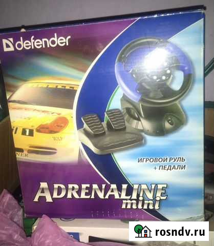 Руль с педалями для пк Канск - изображение 1