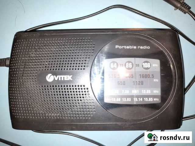 Радиоприемник vitek VT-3587 BK Екатеринбург - изображение 1
