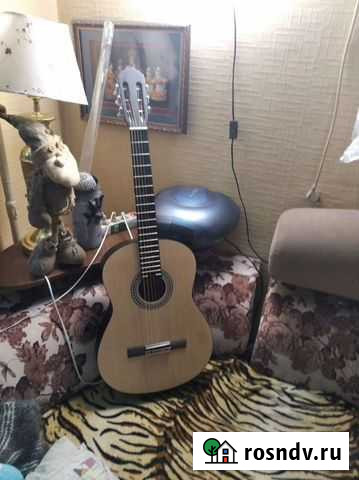 Гитара широкий гриф струны - металл Волгоград - изображение 1