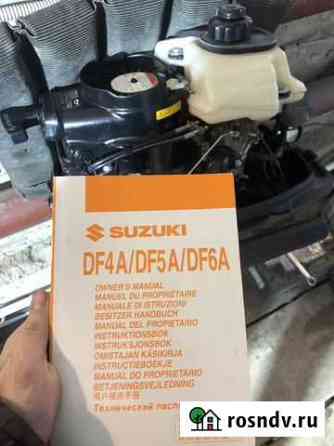 Suzuki df6as 4Т 2017 г.в Вологда