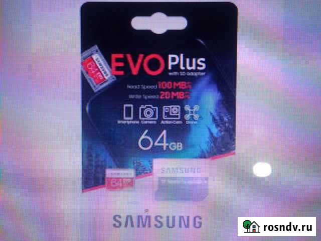 Карта памяти micro sd 64 Вязники - изображение 1