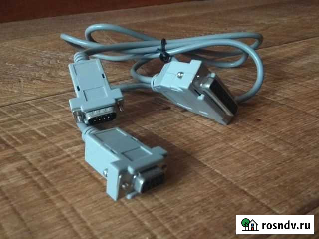 Кабель COM rs 232 (9 pin * 25 pin * 9 pin) Владимир - изображение 1