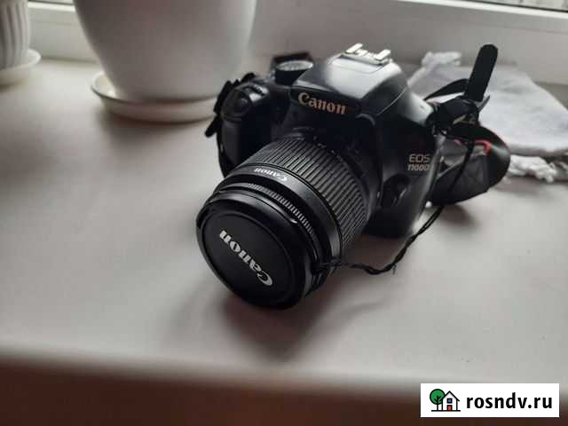 Зеркальный фотоаппарат canon eos 1100d Брянск - изображение 1