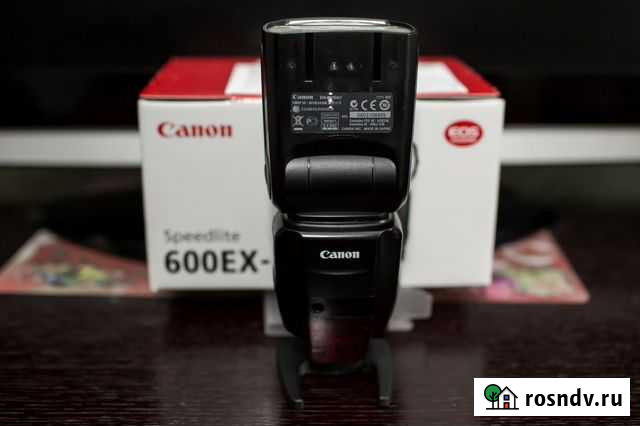Вспышка Canon Speedlite 600EX-RT, новая Балашиха - изображение 1
