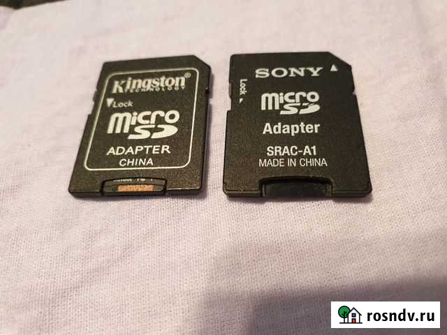 Адаптеры для флешек microsdhc на MicroSD(Новые) Альметьевск - изображение 1