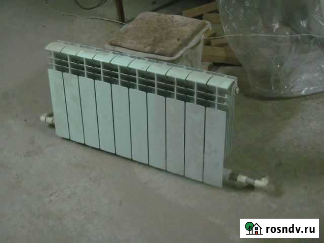 Радиатор отопления биметаллический межосев. 350 мм Новоузенск - изображение 1