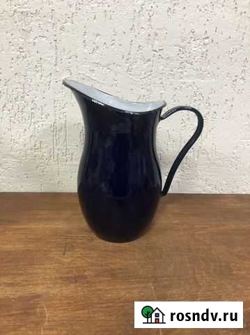 Кувшин эмалированный СССР, лмз Кунгур - изображение 1