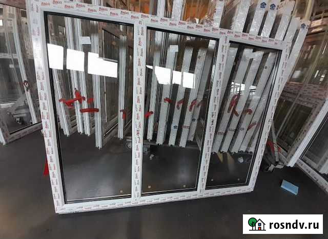 Окно Пластиковое. 2000*1300. Глухое. Старый Оскол Старый Оскол - изображение 1