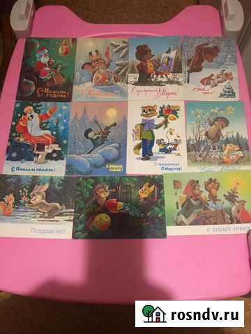 Открытки СССР Зарубин чистые оригинал Тула - изображение 1