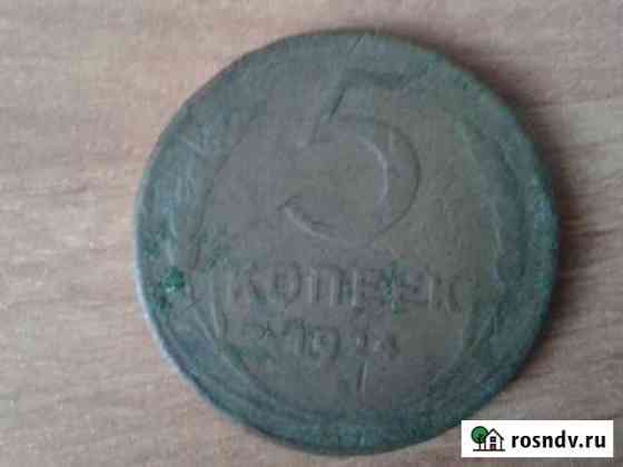 5копеек 1924г Кузнецк