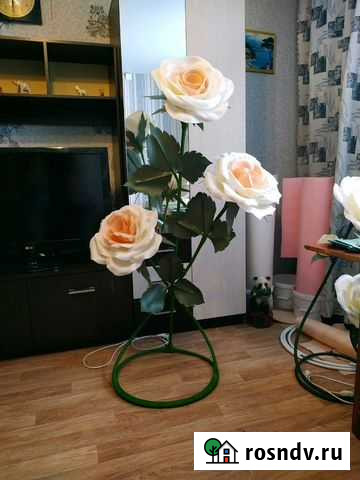 Подарок,светильник в форме цветов Сокол - изображение 1