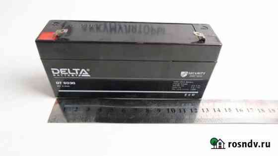 Аккумулятор (бытовой) Delta DT 6033 6В, 3,3Ач Бердск