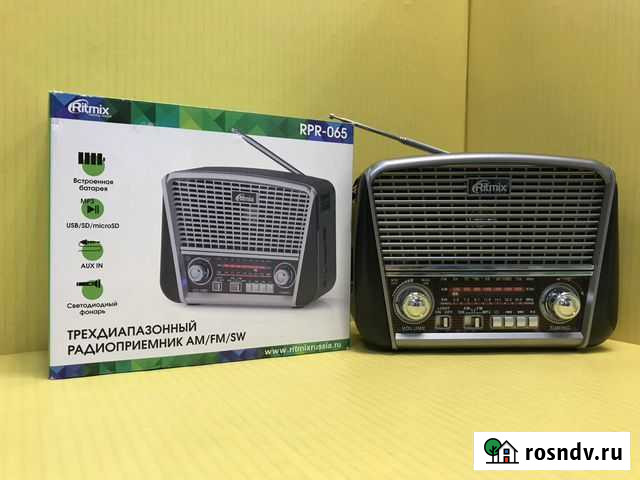Радиоприемник с USB Ritmix RPR-065 Волгоград - изображение 1